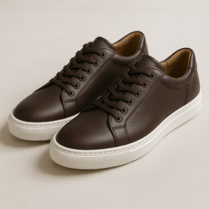 Symbol Premium Mens Smart Casual Leather Sneakers